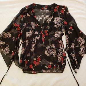 Kimono sleeve blouse